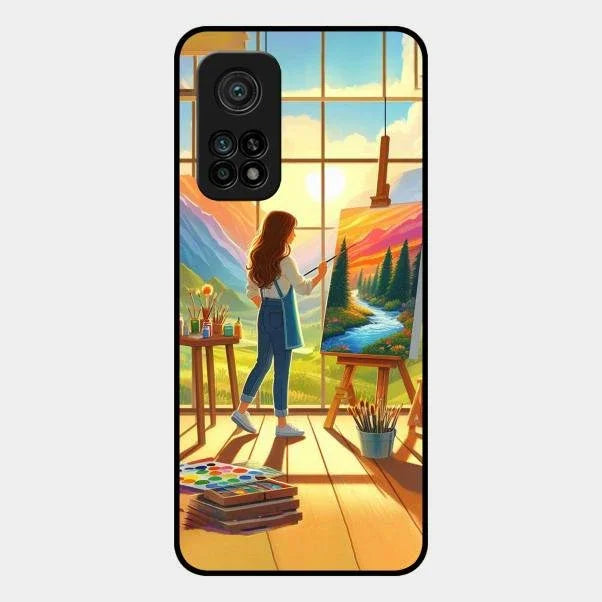 Canvas of Dreams Glass Case Cover For Xiaomi Mi 10T Pro 5G