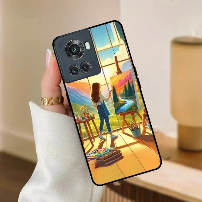 Canvas of Dreams Glossy Metal Case Cover For OnePlus - ShopOnCliQ