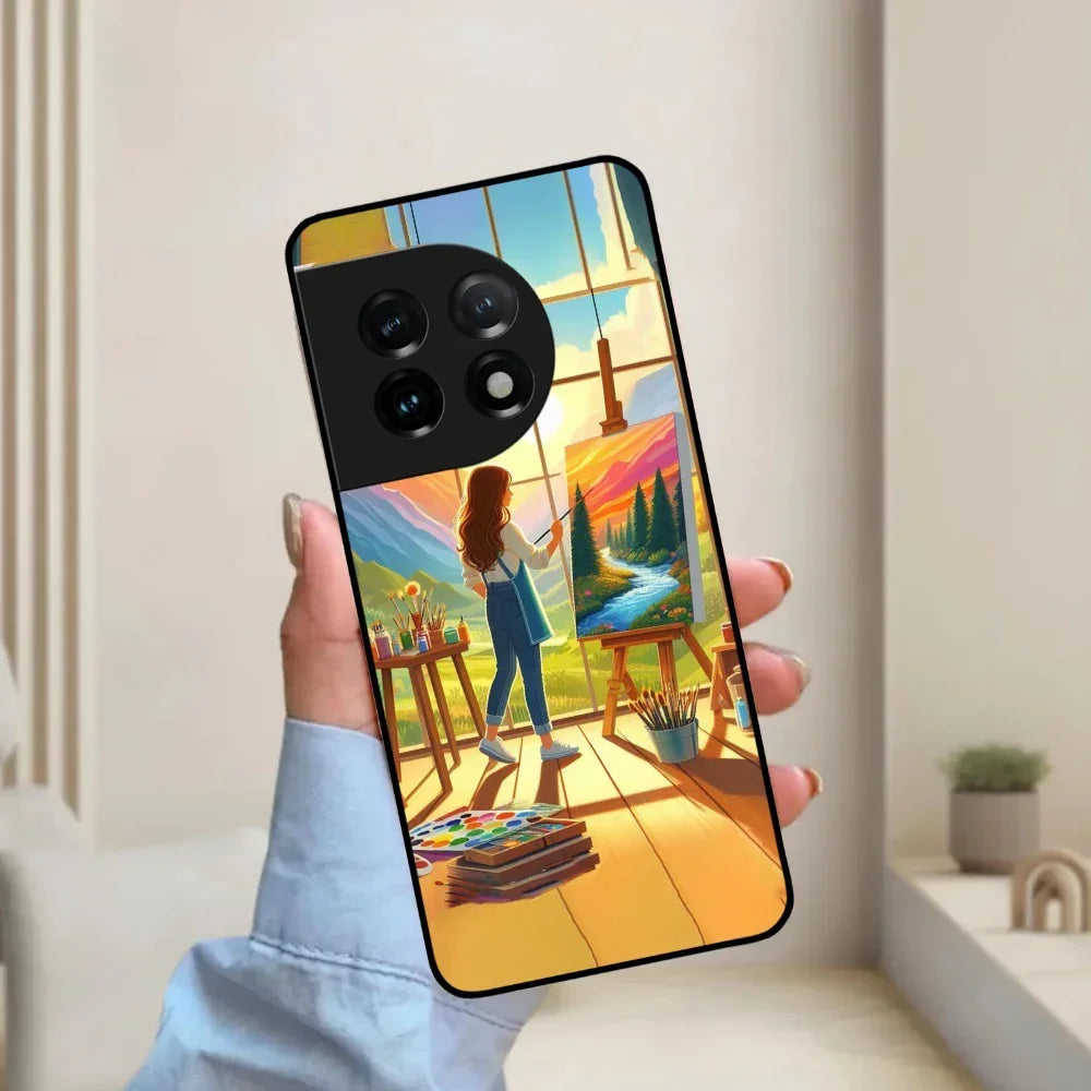 Canvas of Dreams Glossy Metal Case Cover For OnePlus - ShopOnCliQ