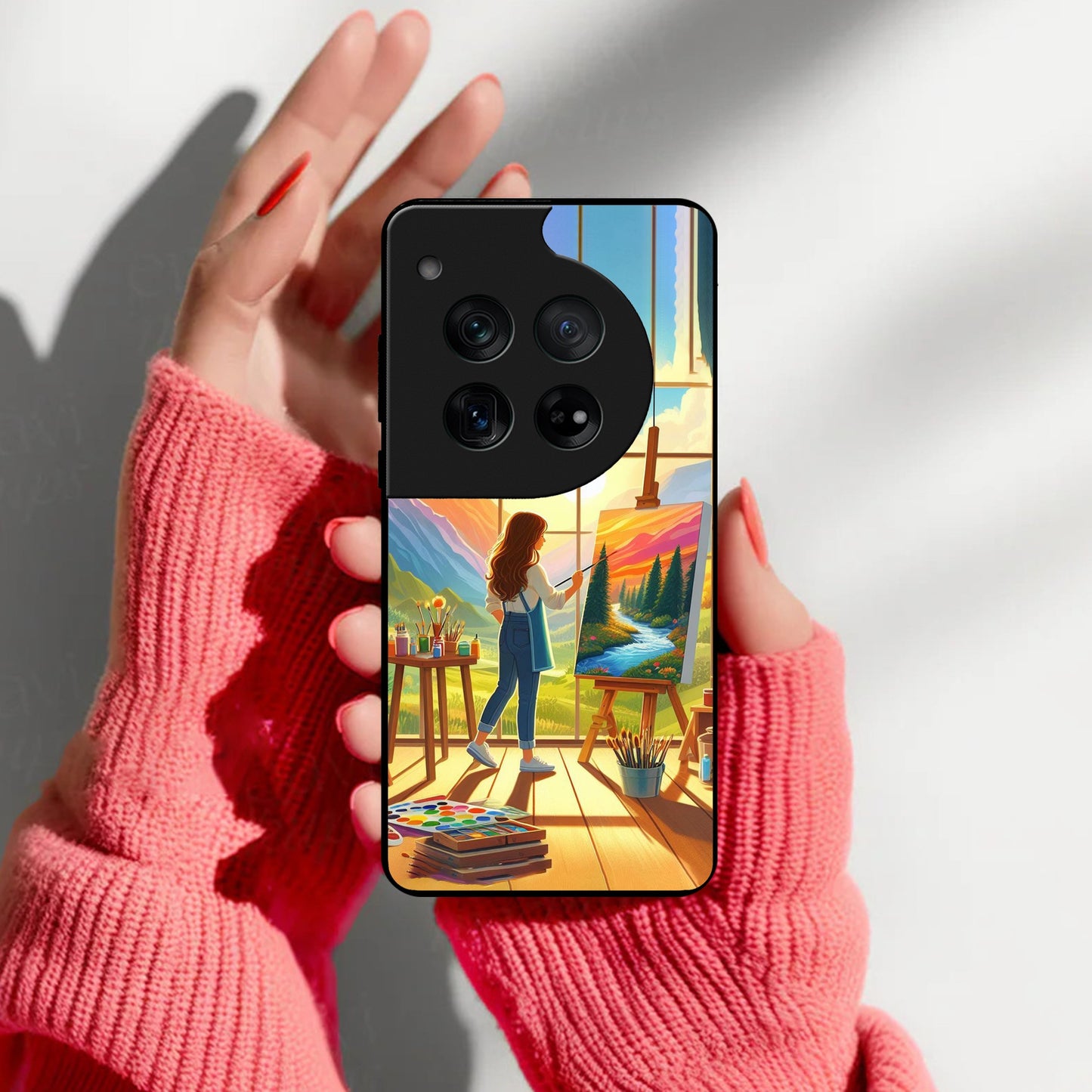 Canvas of Dreams Glossy Metal Case Cover For OnePlus