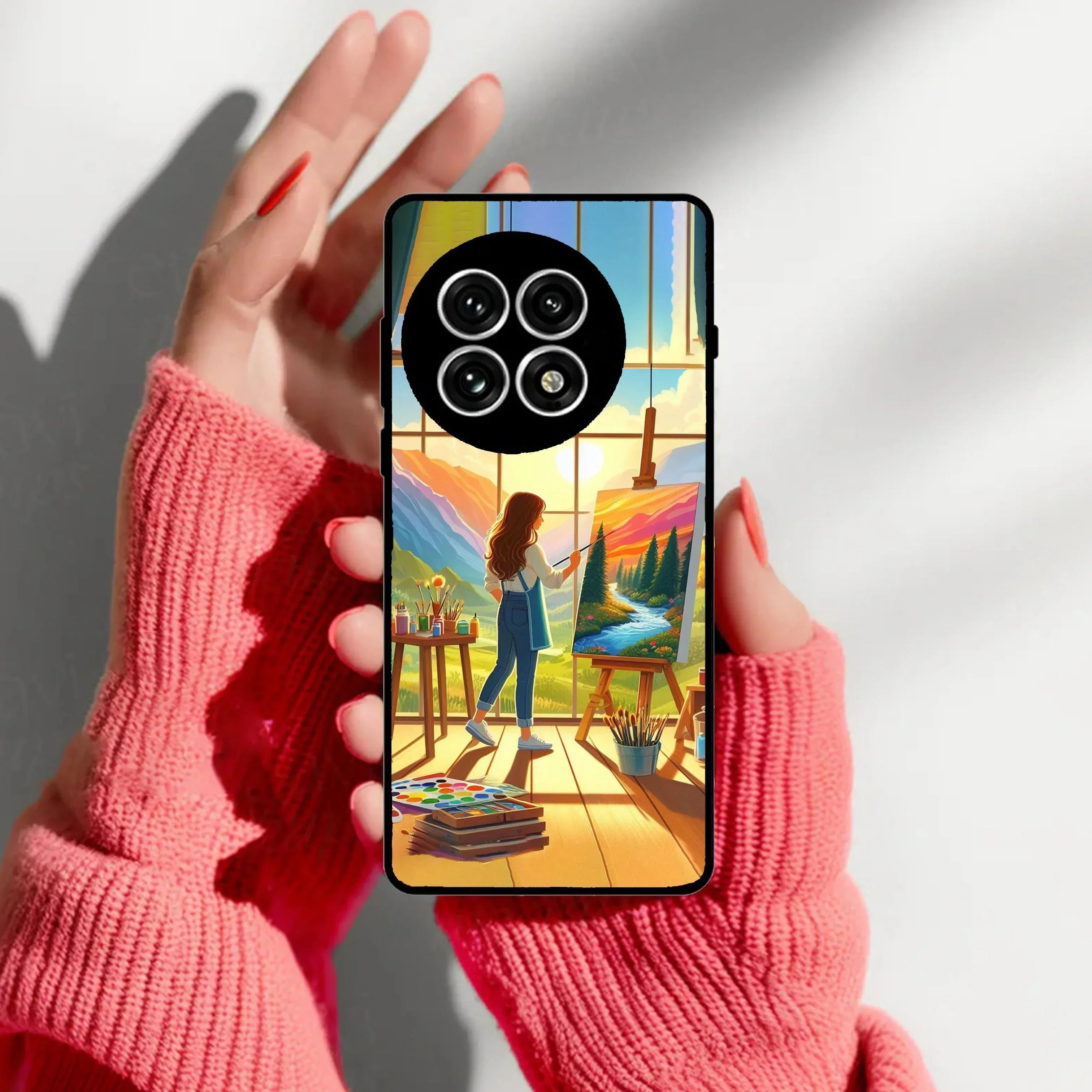 Canvas of Dreams Glossy Metal Case Cover For OnePlus - ShopOnCliQ