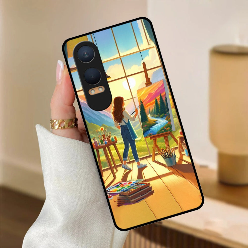 Canvas of Dreams Glossy Metal Case Cover For OnePlus