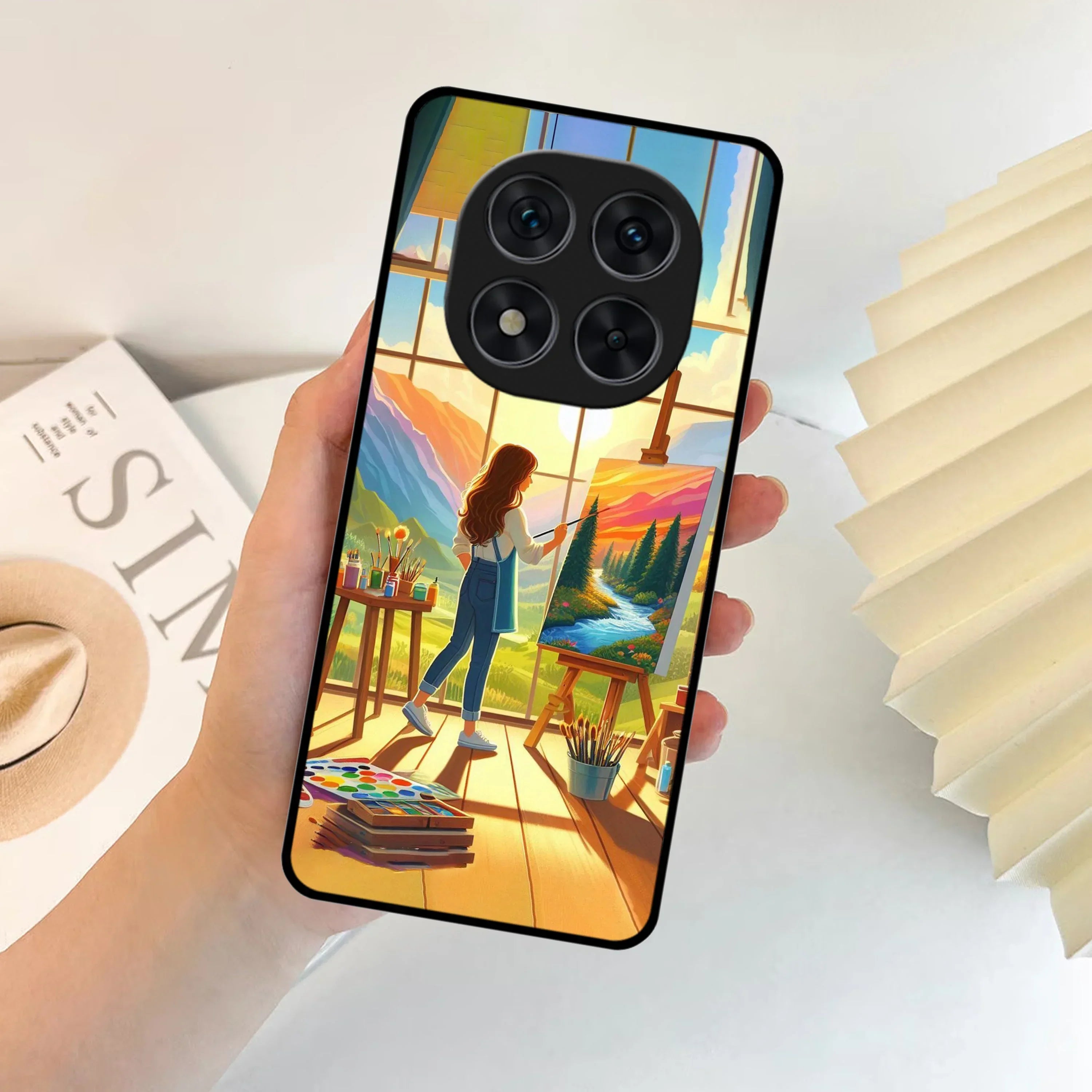 Creator Girl Glossy Metal Case Cover For Poco - ShopOnCliQ