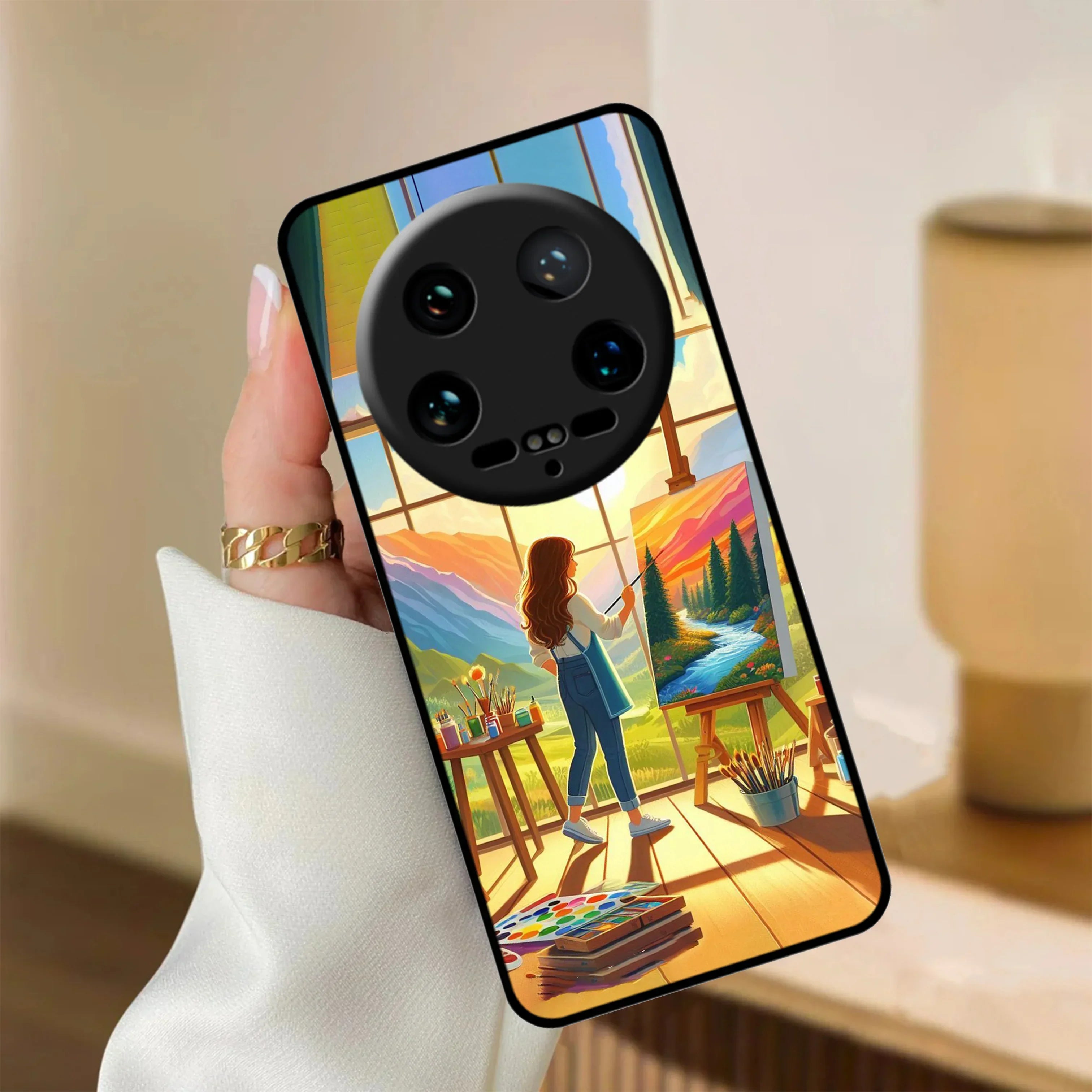 Canvas of Dreams Glossy Metal Case Cover For Redmi - ShopOnCliQ