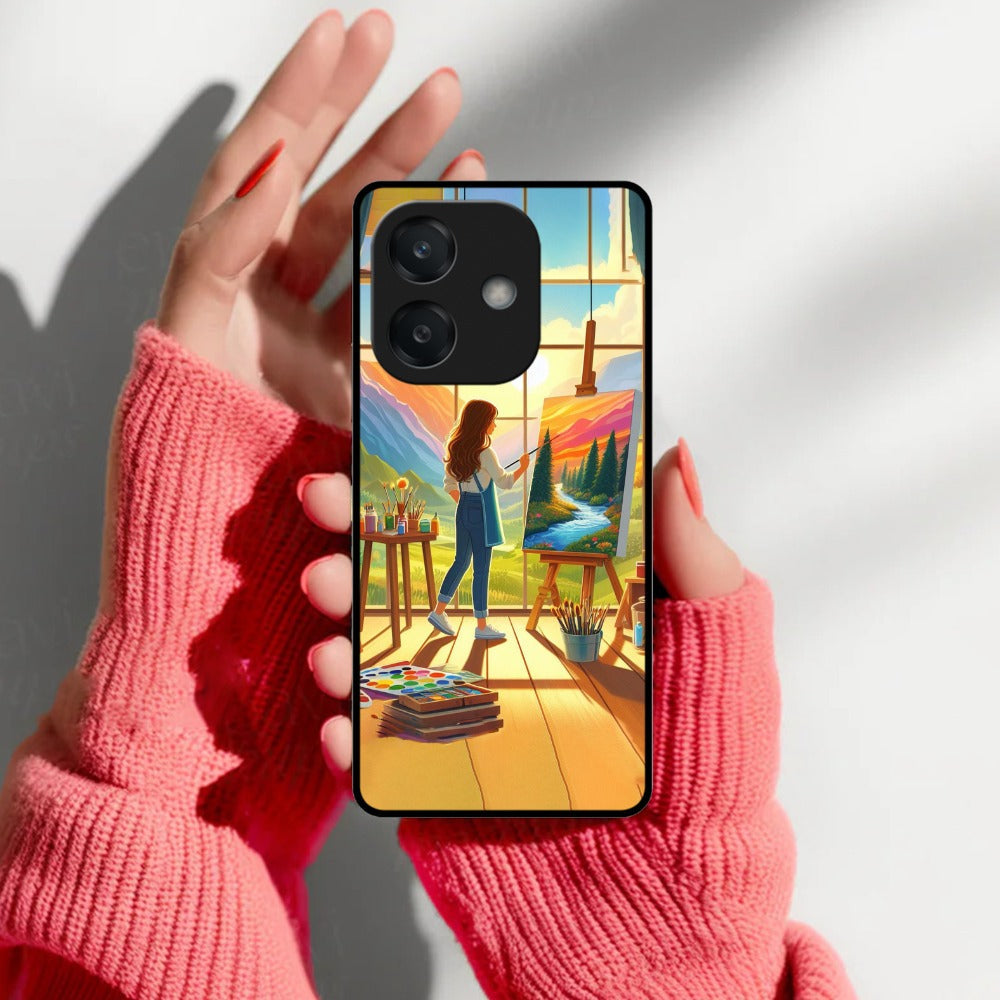 Canvas of Dreams Metal Case Cover For Oppo