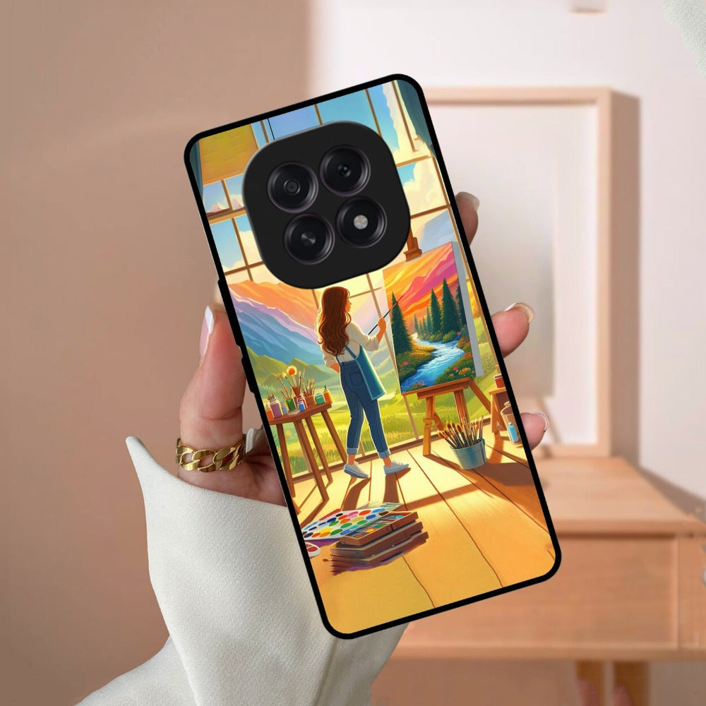 Canvas of Dreams Metal Case Cover For Oppo