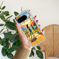 Canvas of Dreams Transparent Silicon Case For Google Pixel 10