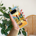 Canvas of Dreams Transparent Silicon Case For Google Pixel 10 Pro