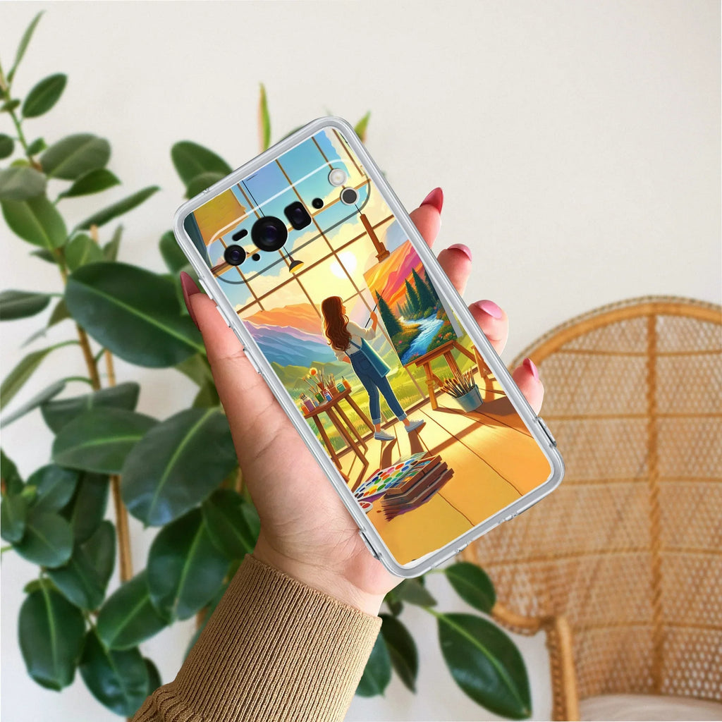 Canvas of Dreams Anti Yellow Case For Google Pixel 10 Pro XL