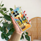 Canvas of Dreams Transparent Silicon Case For iQOO 13 5G