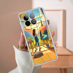 Canvas of Dreams Transparent Silicon Case For iQOO Neo 10 5G
