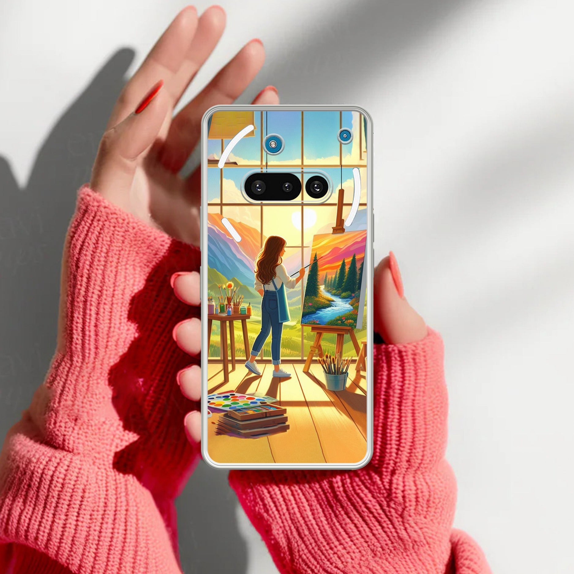 Canvas of Dreams Anti Yellow Case For Nothing Phone 3A 5G
