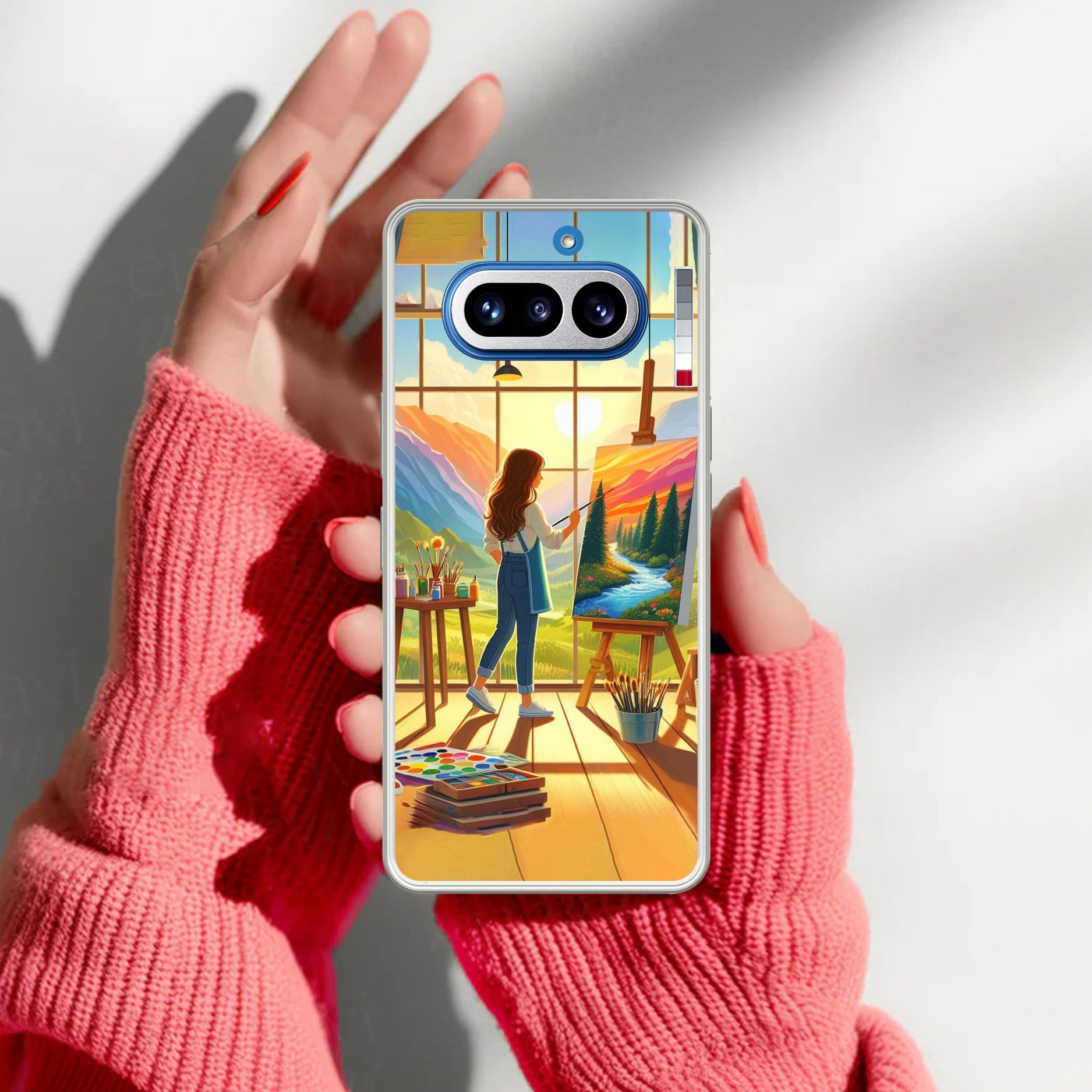 Canvas of Dreams Anti Yellow Case For Nothing Phone 4A 5G