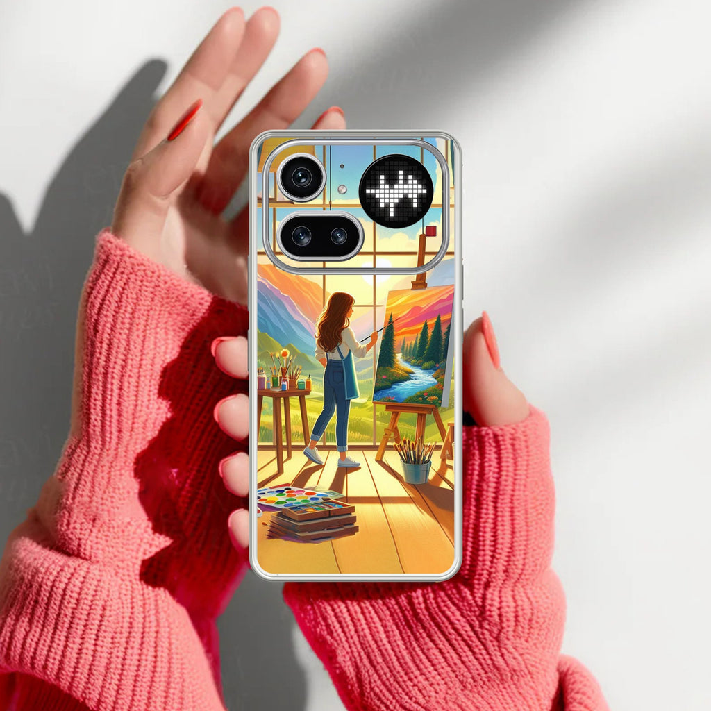 Canvas of Dreams Anti Yellow Case For Nothing Phone 4A Pro 5G