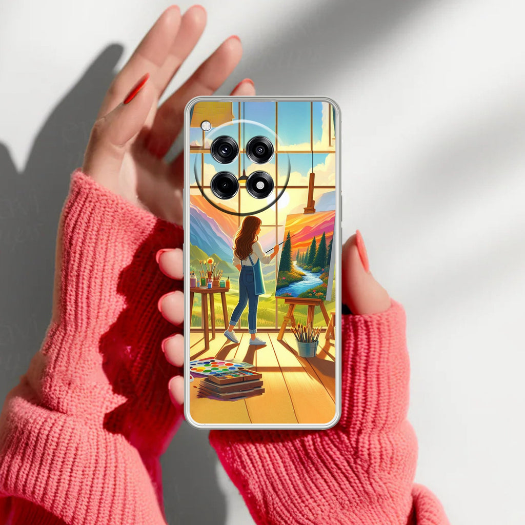 Canvas of Dreams Anti Yellow Case For OnePlus 12R 5G