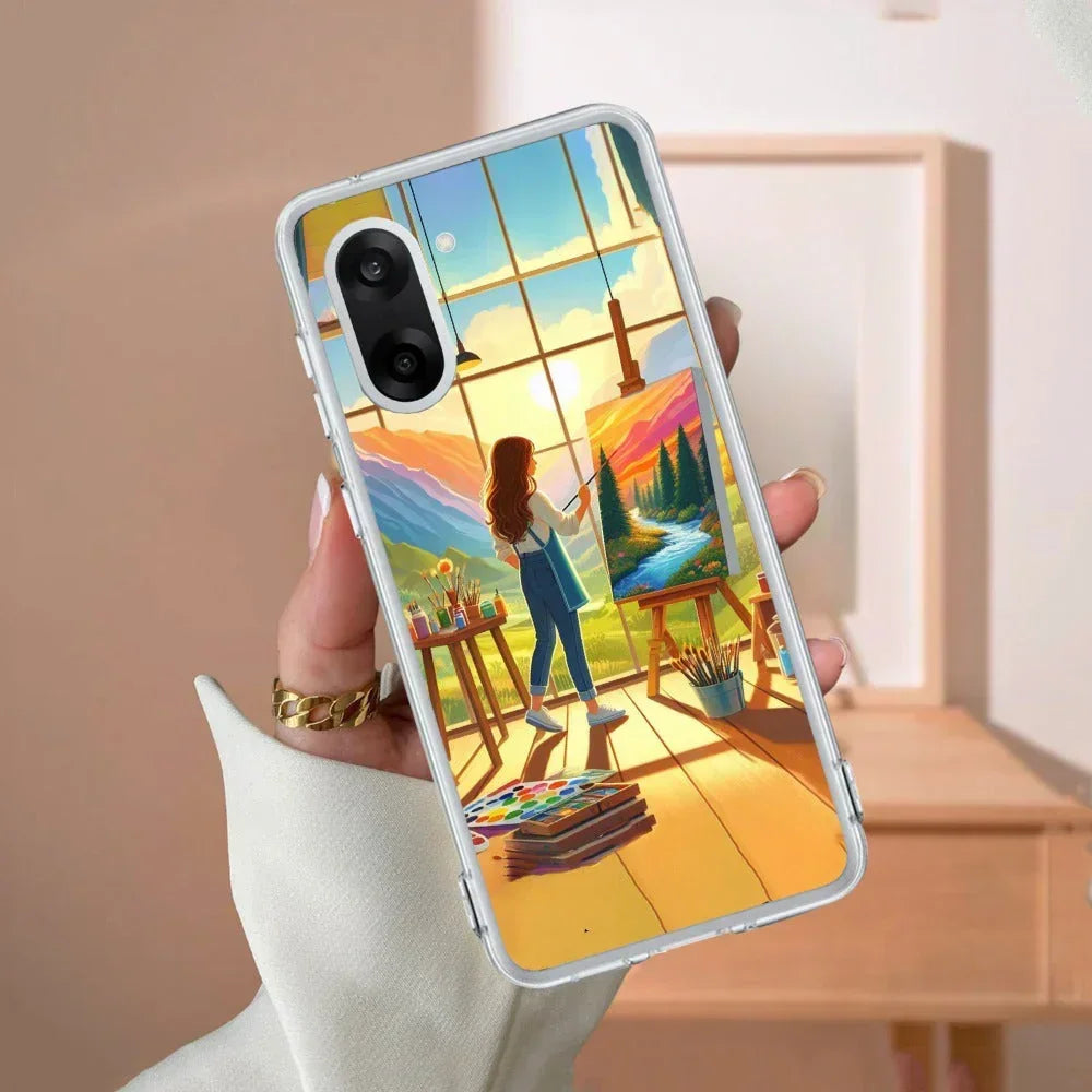 Canvas of Dreams Transparent Silicon Case For OnePlus - ShopOnCliQ