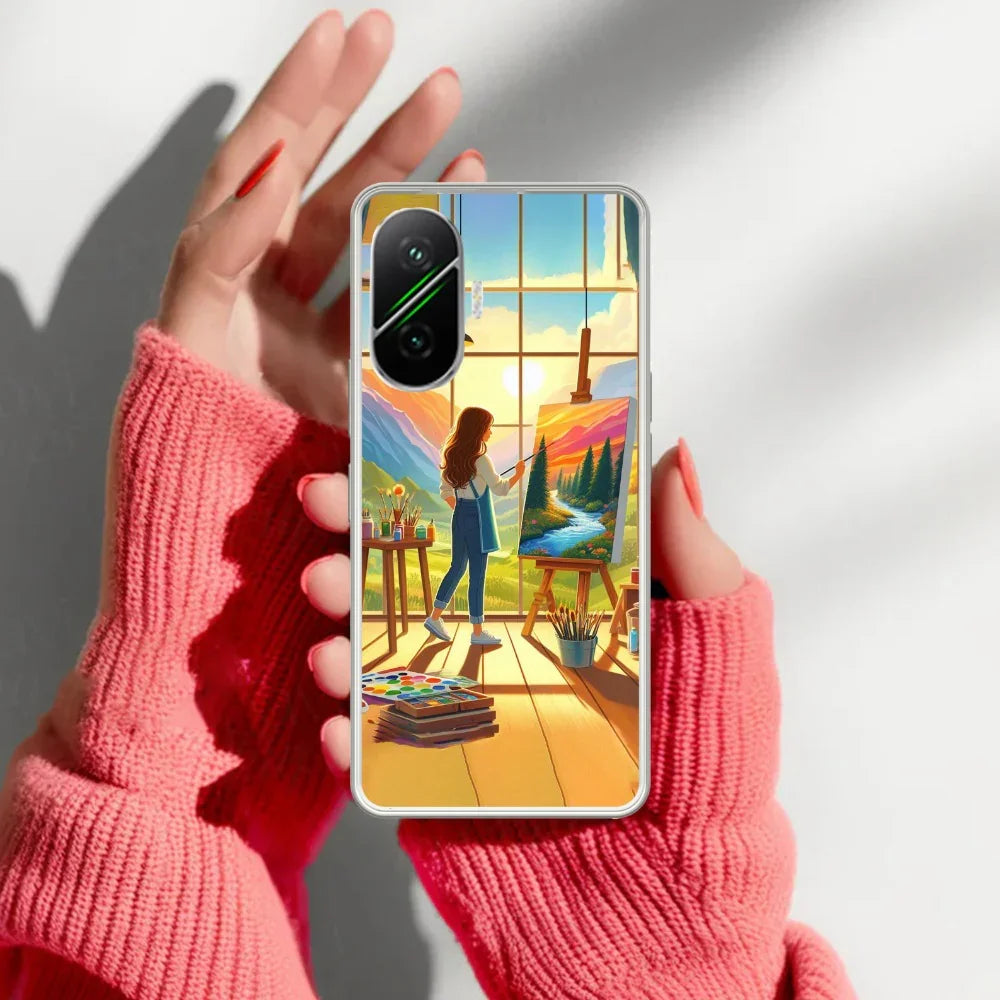 Canvas of Dreams Transparent Silicon Case For Poco - ShopOnCliQ
