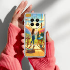 Canvas of Dreams Transparent Silicon Case For Realme GT 7T 5G