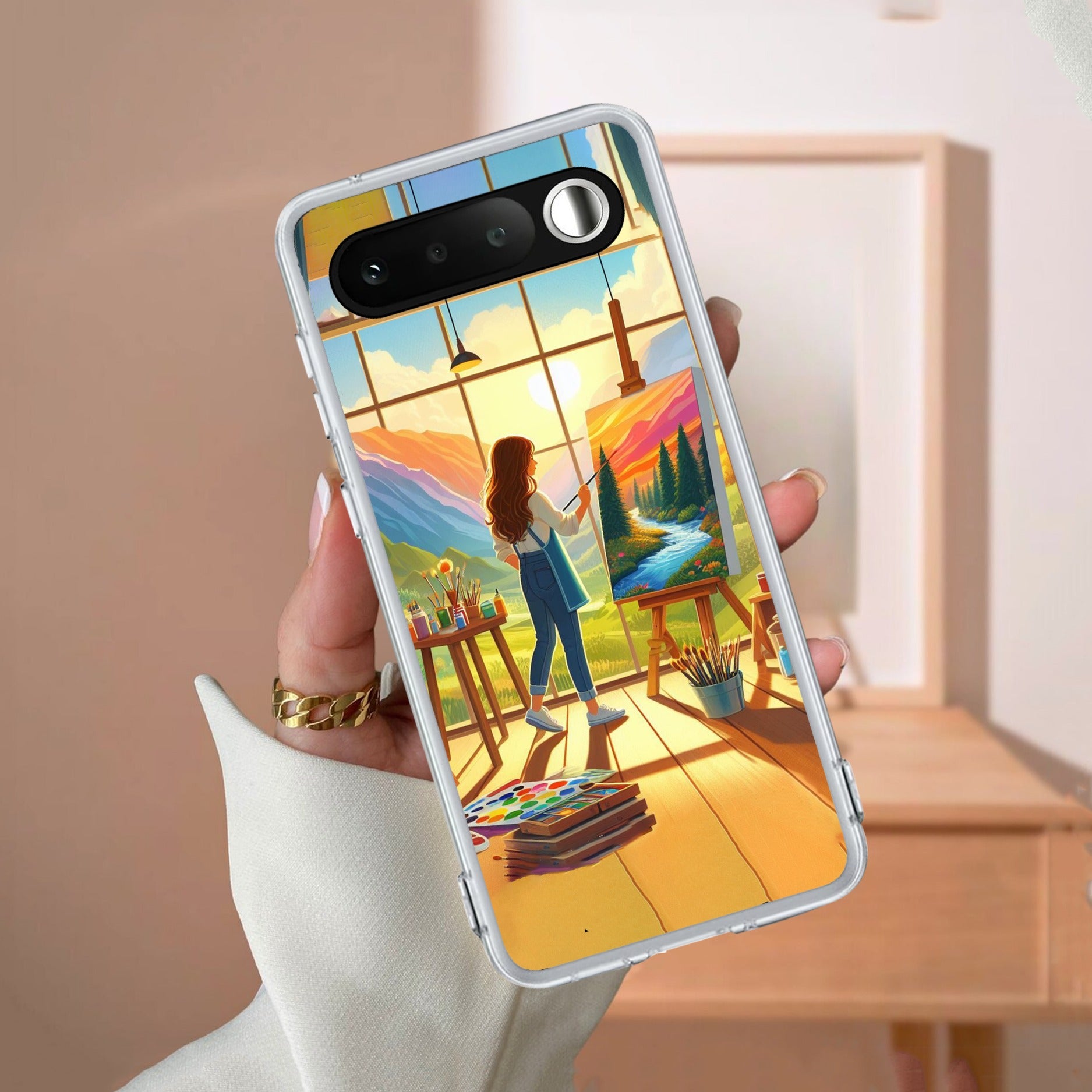 Canvas of Dreams Anti Yellow Case For Realme 16 5G