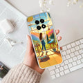Canvas of Dreams Transparent Silicon Case For Realme 12 Pro Plus 5G