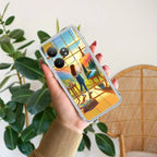 Canvas of Dreams Transparent Silicon Case For Realme 12 5G