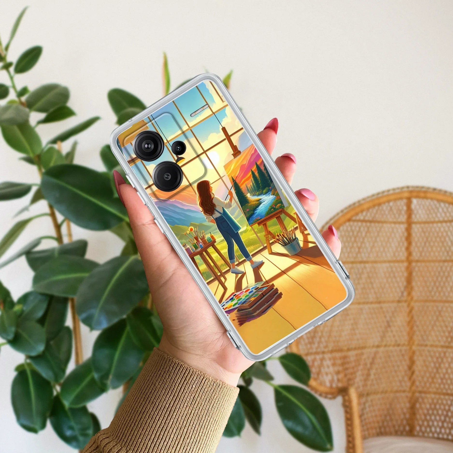 Canvas of Dreams Transparent Silicon Case For Redmi/Xiaomi - ShopOnCliQ