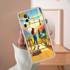 Canvas of Dreams Transparent Silicon Case For Vivo T4 Ultra 5G