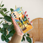 Canvas of Dreams Transparent Silicon Case For Vivo Y27 4G