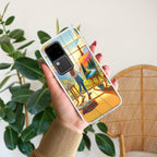 Canvas of Dreams Transparent Silicon Case For Vivo V30 5G