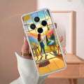 Canvas of Dreams Transparent Silicon Case For Vivo X200 5G