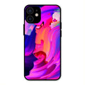 Canvas Print Glossy Metal Case Cover For iPhone 12 mini