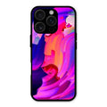 Canvas Print Glossy Metal Case Cover For iPhone 16 Pro Max