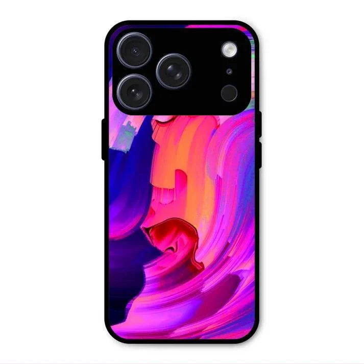 Canvas Print Glossy Metal Case Cover For iPhone 17 Pro
