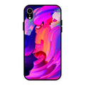 Canvas Print Glossy Metal Case Cover For iPhone XR