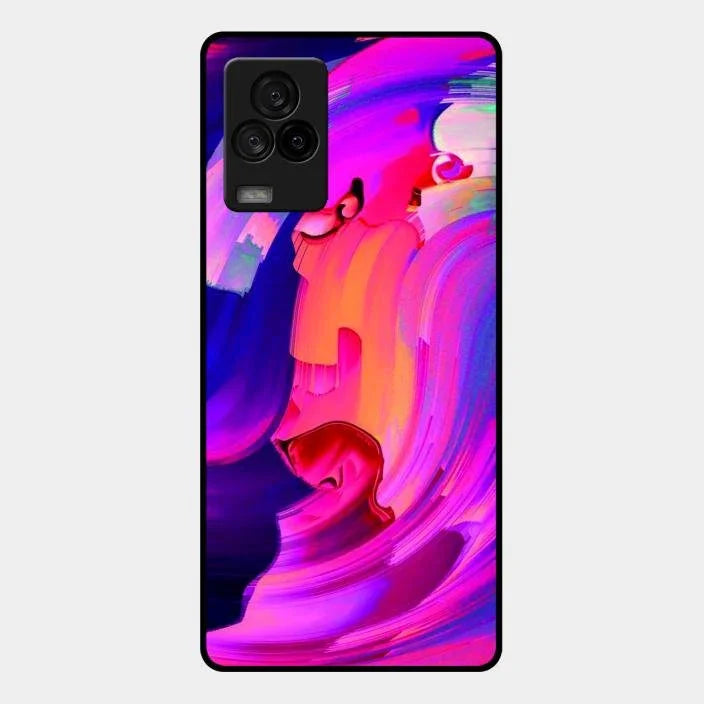 Canvas Print Glossy Metal Case Cover For Iqoo 7 Legend 5G