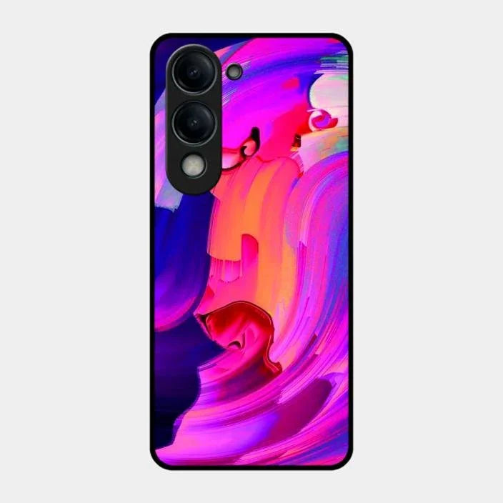 Canvas Print Glossy Metal Case Cover For Iqoo Z10 Lite