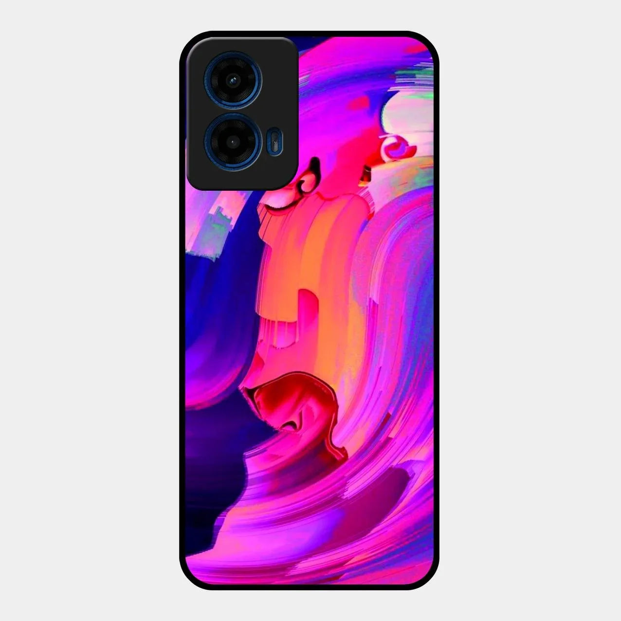 Canvas Print Glossy Metal Case Cover For Motorola G45 5G