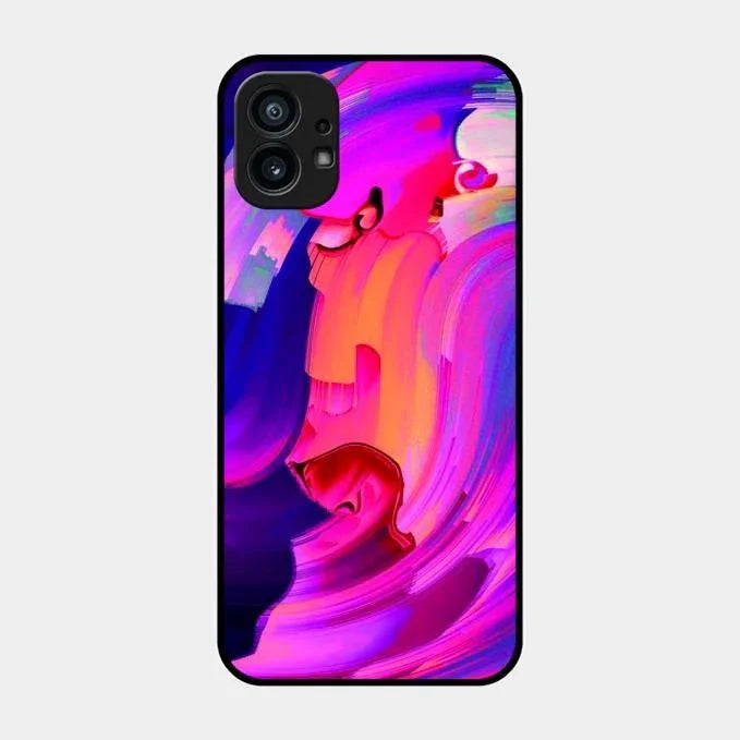 Canvas Print Glossy Metal Case Cover For Nothing Phone 1