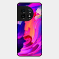Canvas Print Glossy Metal Case Cover For Oneplus 11 5G