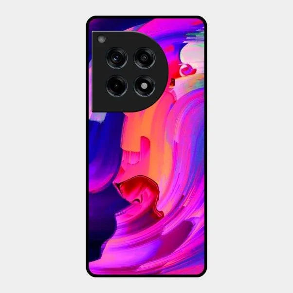 Canvas Print Glossy Metal Case Cover For Oneplus 12R 5G