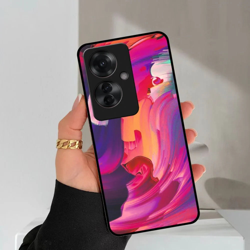 Canvas Print Glossy Metal Case Cover For Oppo - ShopOnCliQ