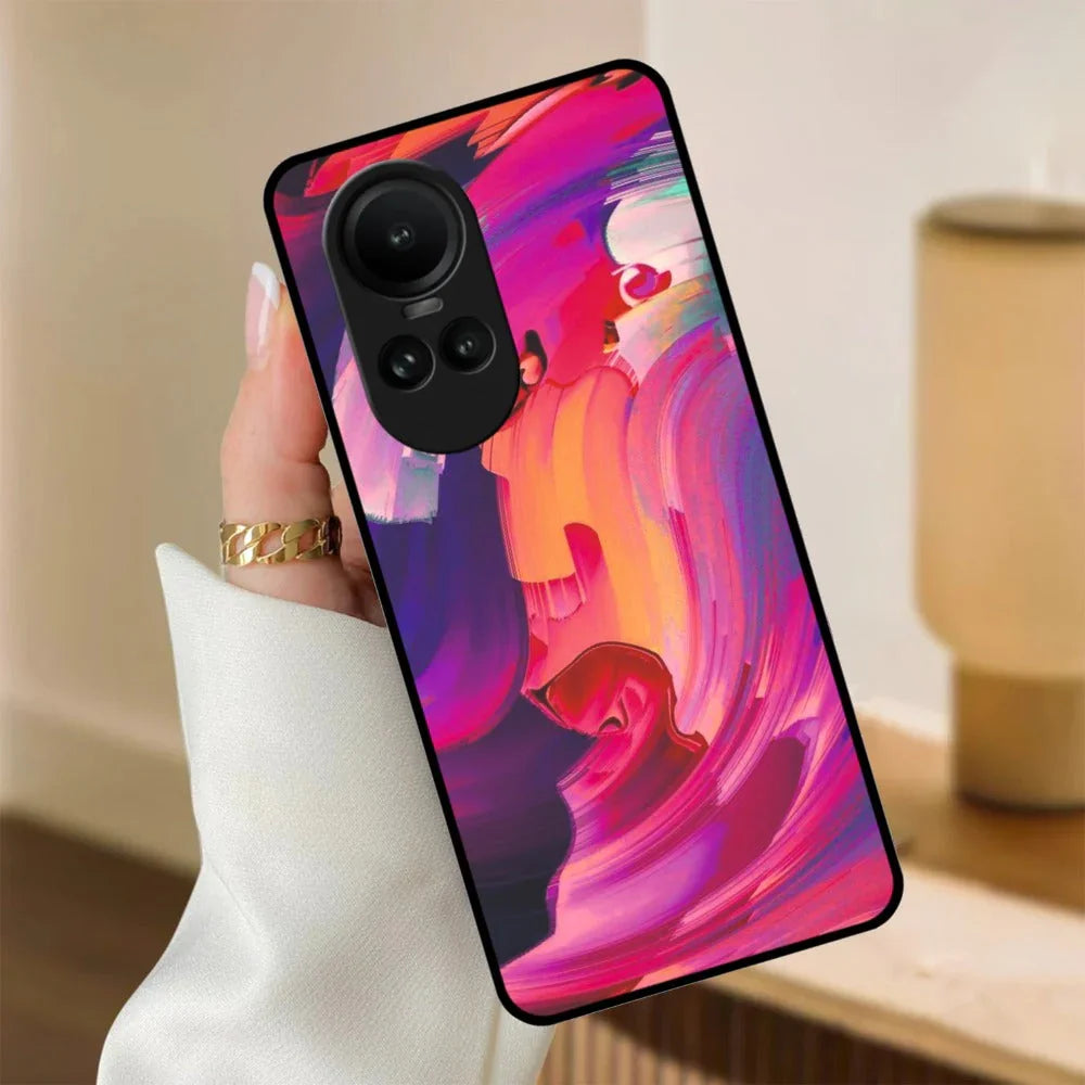 Canvas Print Glossy Metal Case Cover For Oppo - ShopOnCliQ