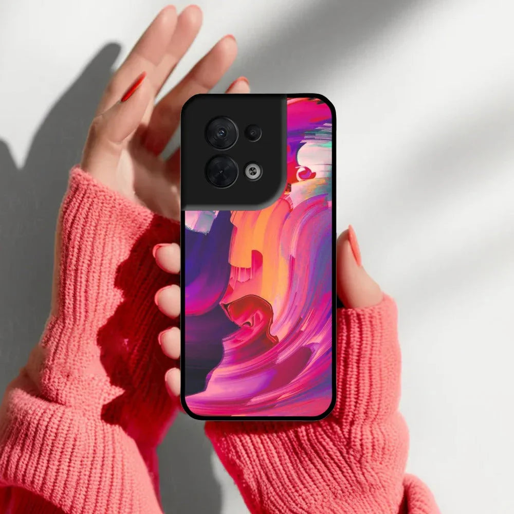 Canvas Print Glossy Metal Case Cover For Oppo - ShopOnCliQ