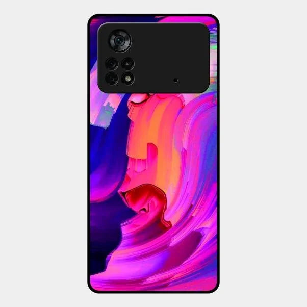 Canvas Print Glossy Metal Case Cover For Poco X4 Pro 5G