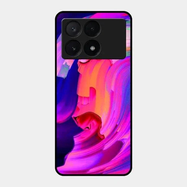Canvas Print Glossy Metal Case Cover For Poco X6 Pro 5G