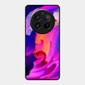 Canvas Print Glossy Metal Case Cover For Realme 12 Pro Plus 5G