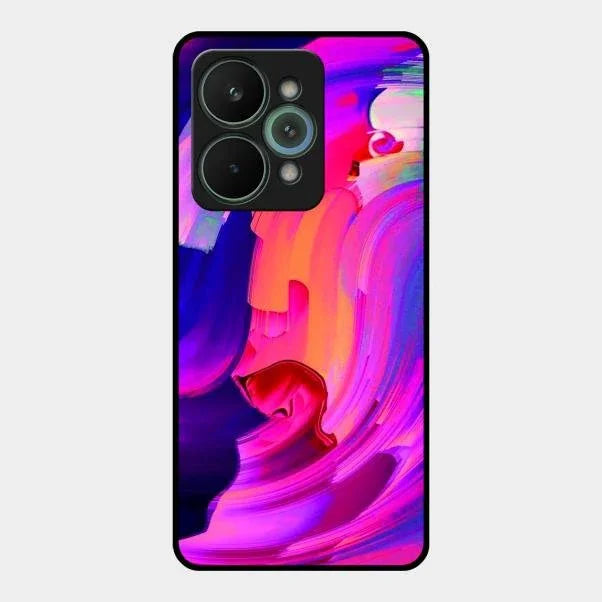 Canvas Print Glossy Metal Case Cover For Realme 15 Pro 5G
