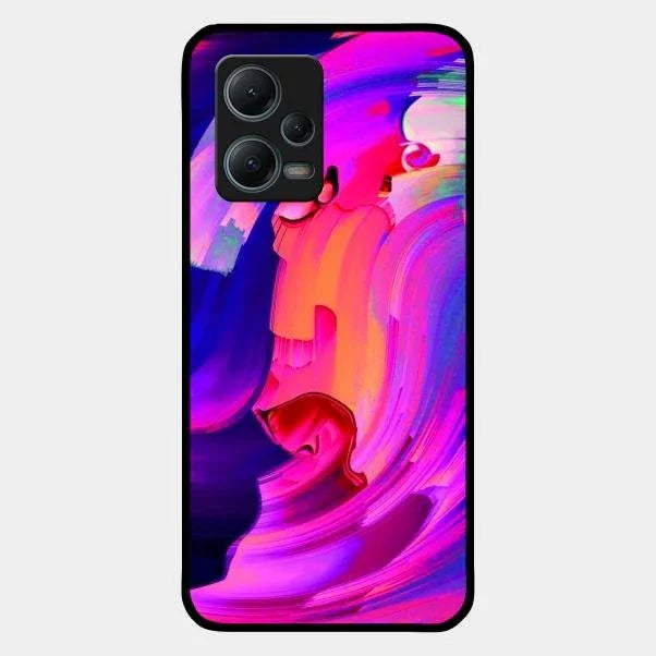 Canvas Print Glossy Metal Case Cover For Redmi Note 12 5G