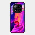 Canvas Print Glossy Metal Case Cover For Redmi Note 14 Pro Plus 5G