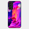 Canvas Print Glossy Metal Case Cover For Samsung Galaxy A34 5G